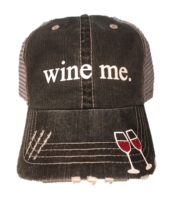 Wine Me Trucker Cap CBV002