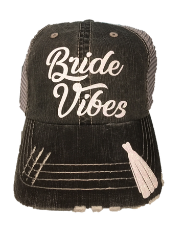 Bride Vibes Trucker Cap CFW011