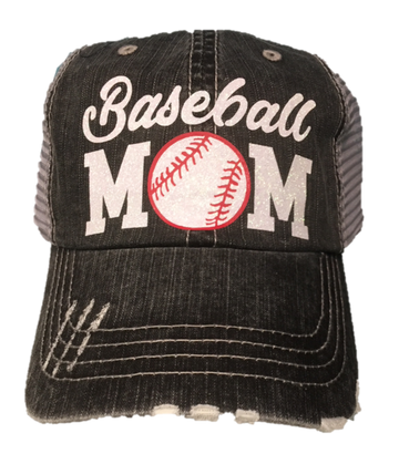 Baseball Mom Trucker Cap CTV020A