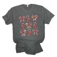 Candy Cane Coquette Tee HV202
