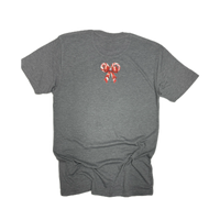 Candy Cane Coquette Tee HV202