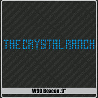 Beacon .9 Rhinestone Font W90