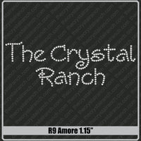 Amore 1.15 Rhinestone Font R9