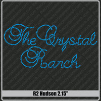 Hudson 2.15 Rhinestone Font R3