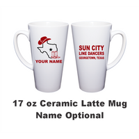 Sun City Line Dancers Drinkware