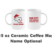 Sun City Line Dancers Drinkware