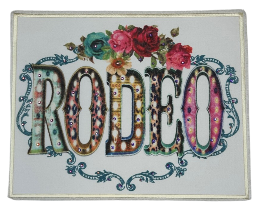 Floral Rodeo Patch