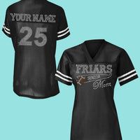 FRIARS RHINESTONE  Senior Football MOM Jersey