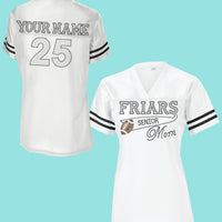 FRIARS RHINESTONE  Senior Football MOM Jersey