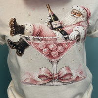 Pink Champagne Santa HV242