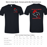 Sun City Line Dancers Men's Shirts