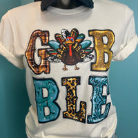 Turkey Gobble Tee HTV075