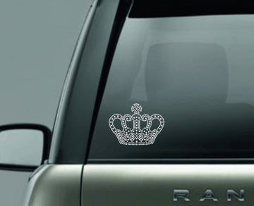 Queen's Crown Rhinestone Decal DY001