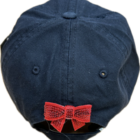 Red GR Patch on a Black Cap