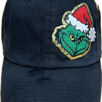 Red GR Patch on a Black Cap