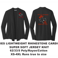 Sun City Line Dancers Rhinestone Cardigan