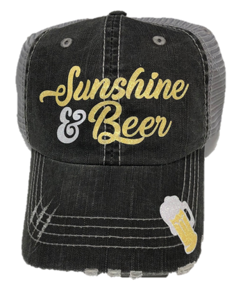 Sunshine & Beer Trucker Cap CBV003