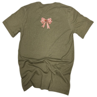 Thankful Bow Tee HTV083