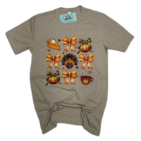 Thanksgiving Coquette Tee HTV082