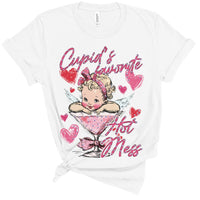 Cupid's Favorite Hot Mess Tee VD260013