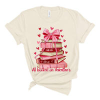 Booked on Valentines Tee VD260019