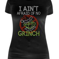 I Ain't Afraid Of No... Rhinestone Transfer H156