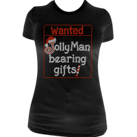 Wanted Jolly Man Rhinestone Transfer H127