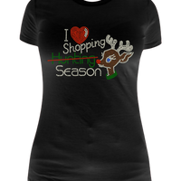 Shopping Season Rhinestone Transfer H151