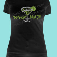 Margaritaville Rhinestone Transfer
