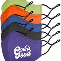 God is Good Face Mask