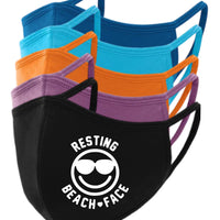 Resting Beach Face Face Mask M9021