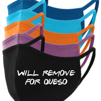 Will Remove for Queso Face Mask