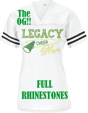 Legacy Eagles Cheer Rhinestone Jersey