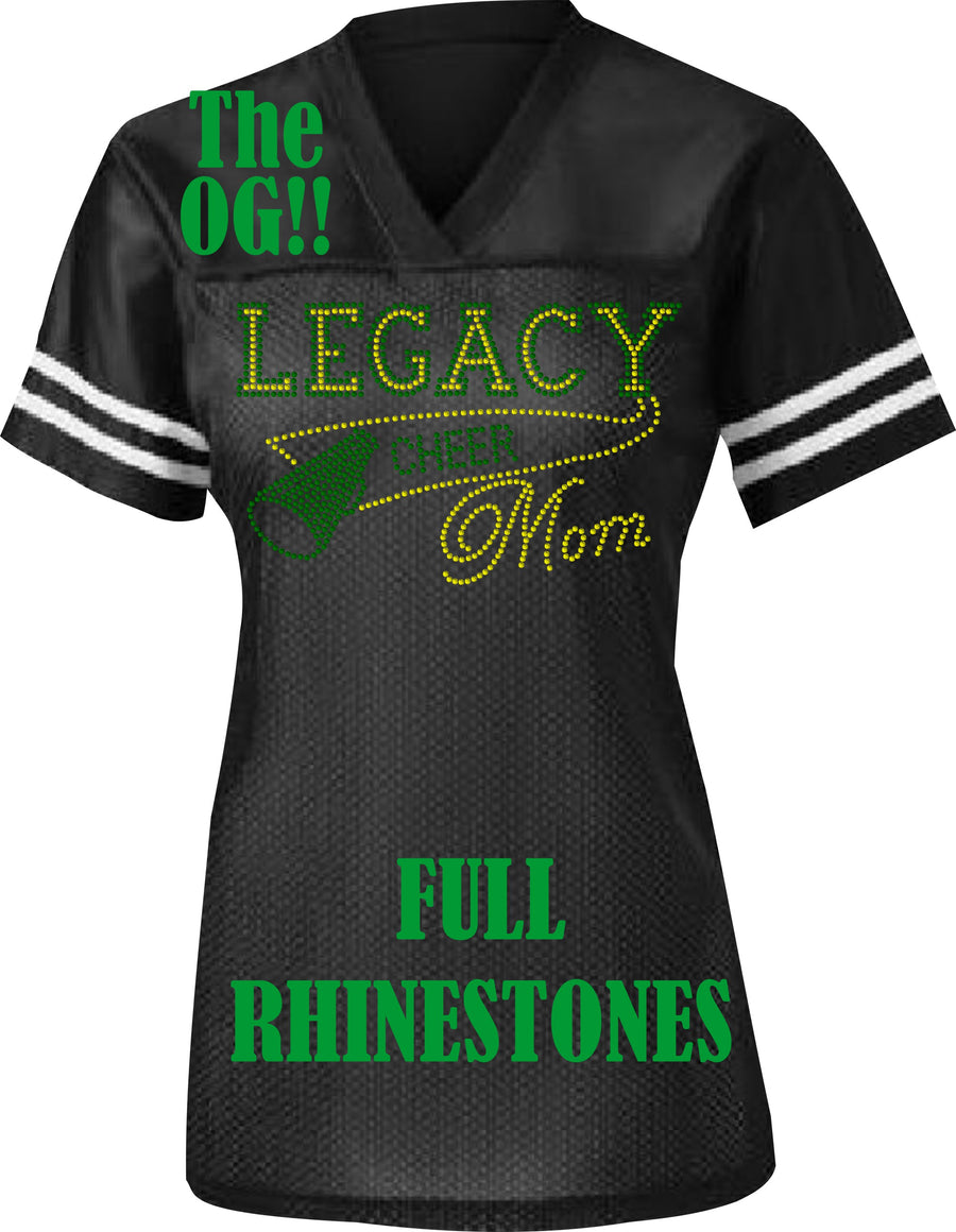 Legacy Eagles Cheer Rhinestone Jersey