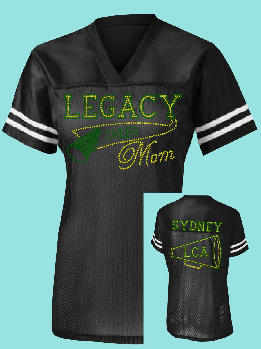 Legacy Eagles Cheer Rhinestone Jersey