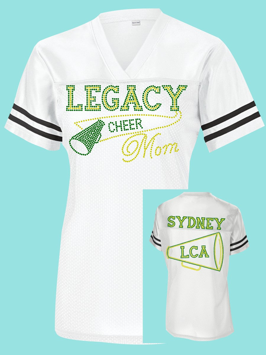 Legacy Eagles Cheer Rhinestone Jersey