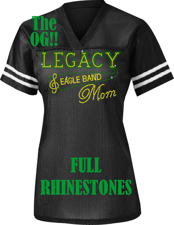 Legacy Eagles Band MOM Rhinestone Jersey