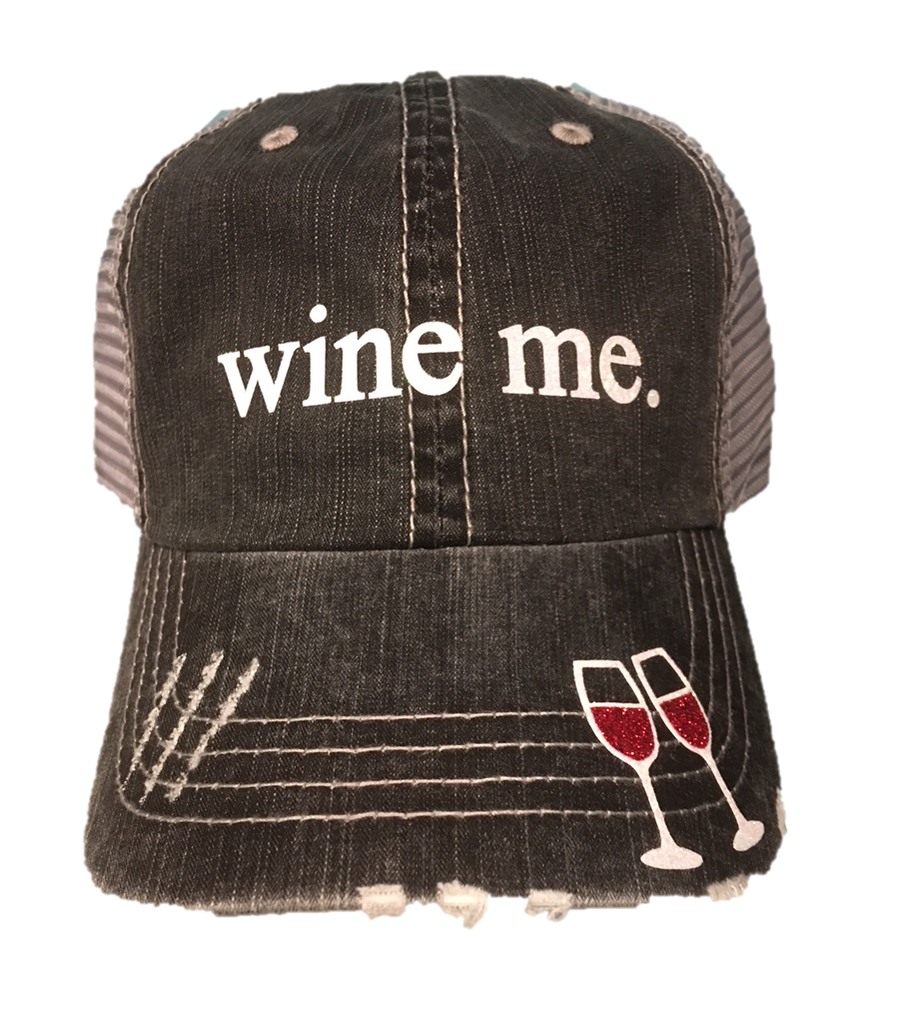 Wine Me Trucker Cap CBV002