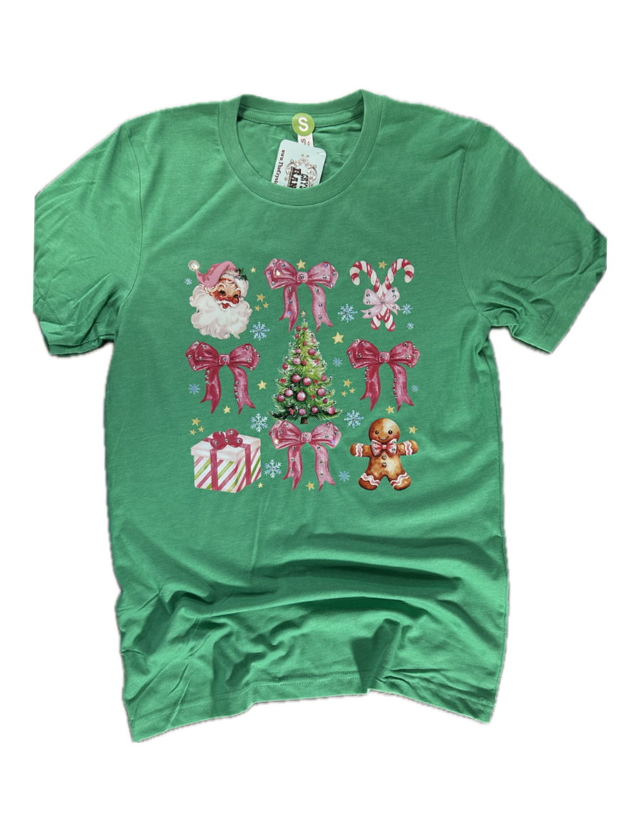 Christmas Coquette Tee HV200