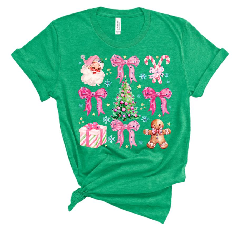 Christmas Coquette Tee HV200