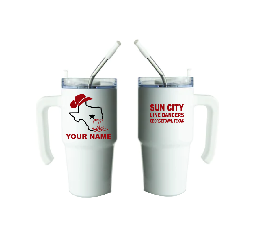 Sun City Line Dancers Drinkware