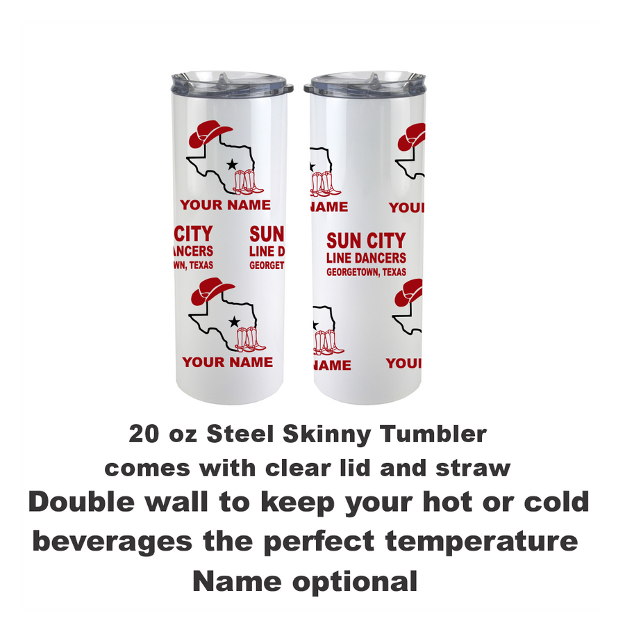 Sun City Line Dancers Drinkware