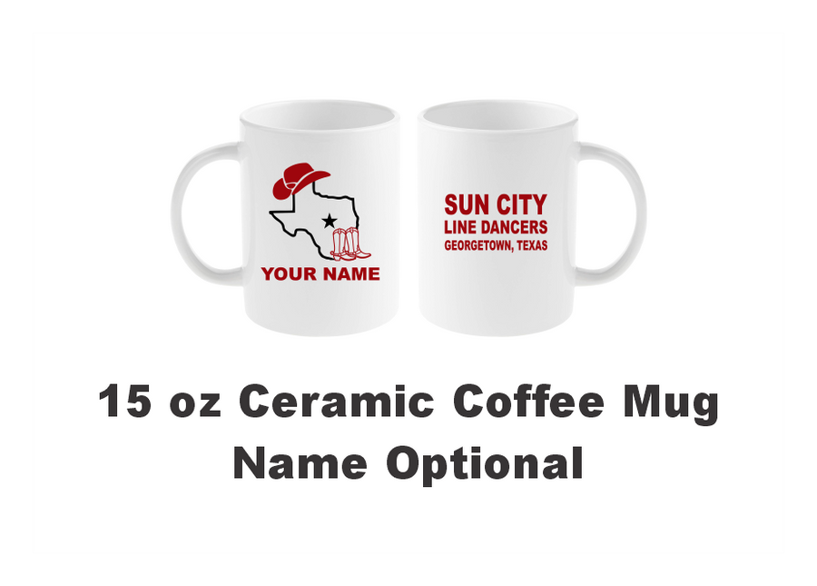 Sun City Line Dancers Drinkware
