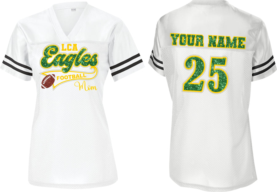 Legacy Eagles Football Rhinestone & Glitter  Jersey