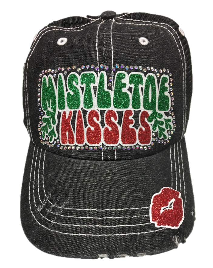 Mistletoe Kisses Trucker Cap CHV013