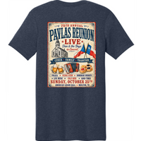 Pavlas 75th Reunion Concert Poster T-Shirt