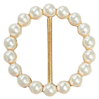 Rhinestone and Pearl Tee Ties