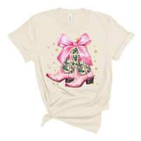 Pink Christmas Boots HV221