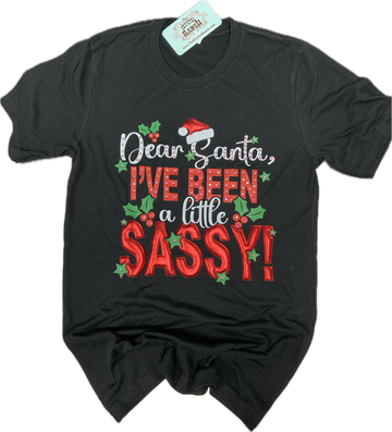 Dear Santa I've been a Little Sassy HV191