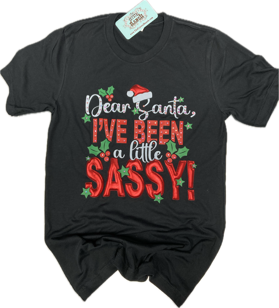 Dear Santa I've been a Little Sassy HV191